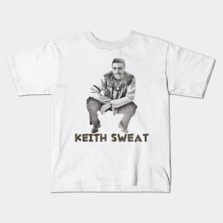 Keith Sweat Retro Portrait Kids T-Shirt